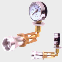 放水圧力測定器　ピトー計(アダプター付)