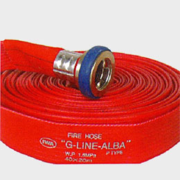 散水ホース　ビクターホースGライン-アルバ　黄銅金具付